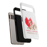 "HARD TO BREAK" Tough Case in WHITE
