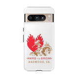 "HARD TO BREAK" Tough Case in WHITE