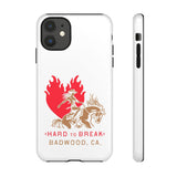 "HARD TO BREAK" Tough Case in WHITE