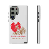 "HARD TO BREAK" Tough Case in WHITE