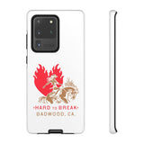 "HARD TO BREAK" Tough Case in WHITE