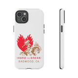"HARD TO BREAK" Tough Case in WHITE