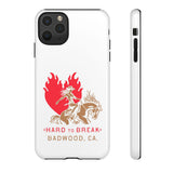 "HARD TO BREAK" Tough Case in WHITE