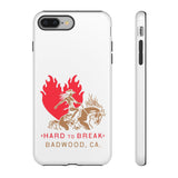 "HARD TO BREAK" Tough Case in WHITE