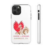 "HARD TO BREAK" Tough Case in WHITE