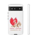 "HARD TO BREAK" Tough Case in WHITE