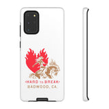 "HARD TO BREAK" Tough Case in WHITE