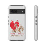 "HARD TO BREAK" Tough Case in WHITE