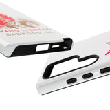 "HARD TO BREAK" Tough Case in WHITE