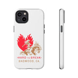 "HARD TO BREAK" Tough Case in WHITE