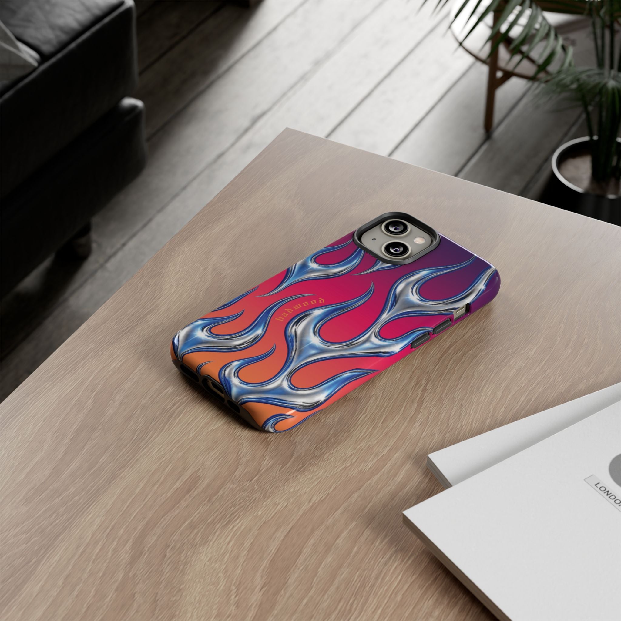 "CHROME FLAME" - Tough Case