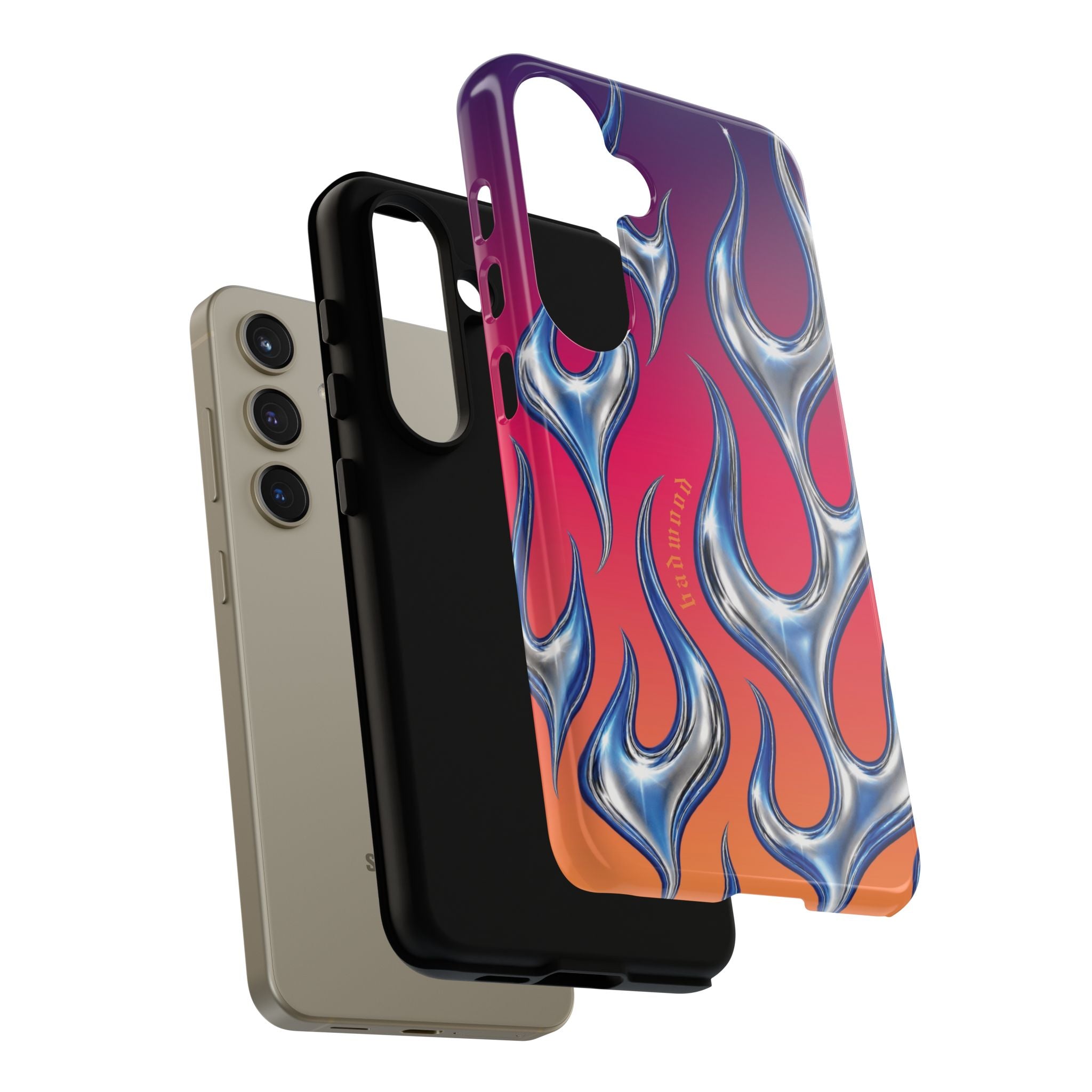 "CHROME FLAME" - Tough Case