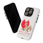 "HARD TO BREAK" Tough Case in WHITE