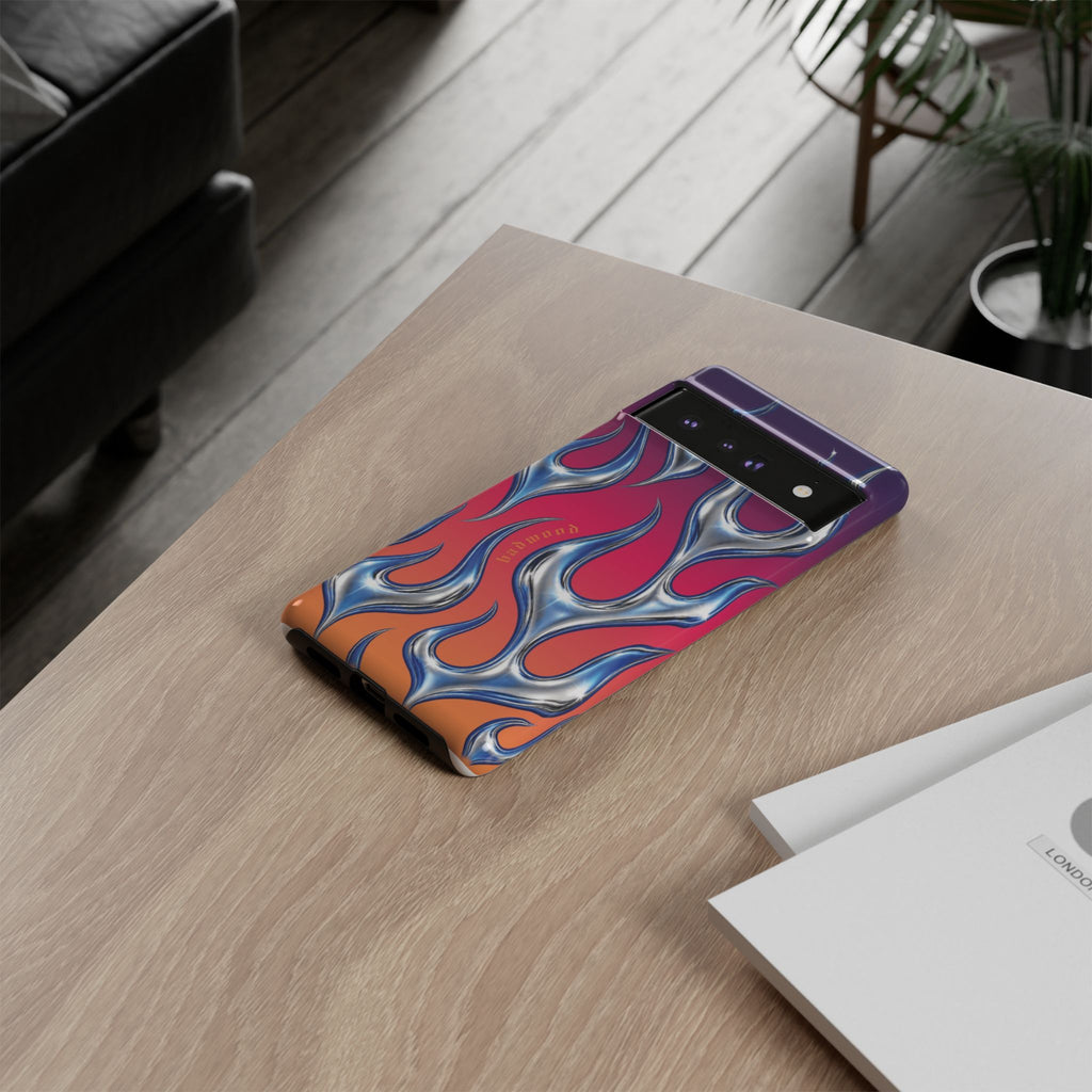 "CHROME FLAME" - Tough Case