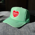 "SWEETHEART" Trucker Hat in MINT