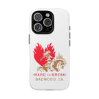 "HARD TO BREAK" Tough Case in WHITE