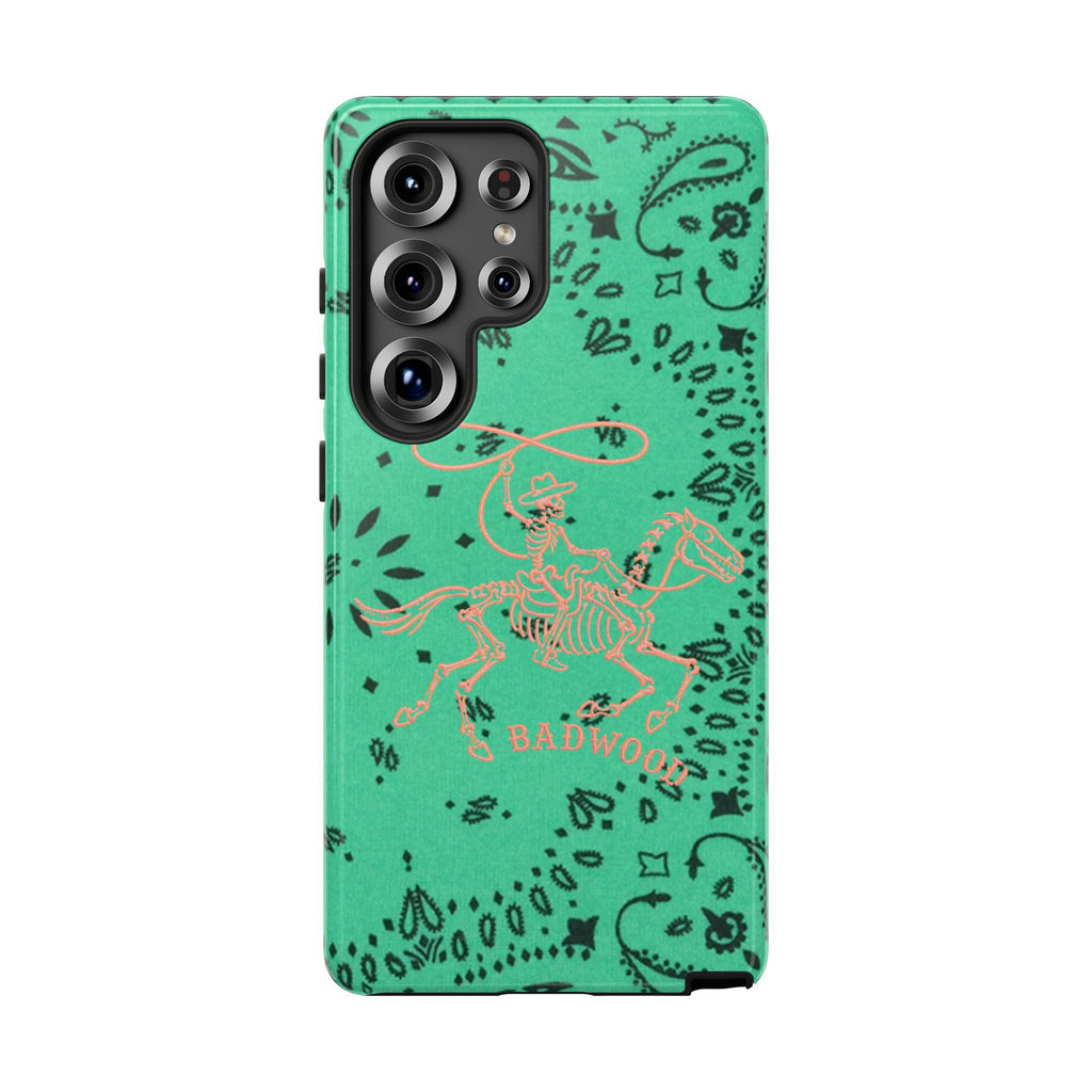 "LONG LIVE" - Tough Case in TEAL