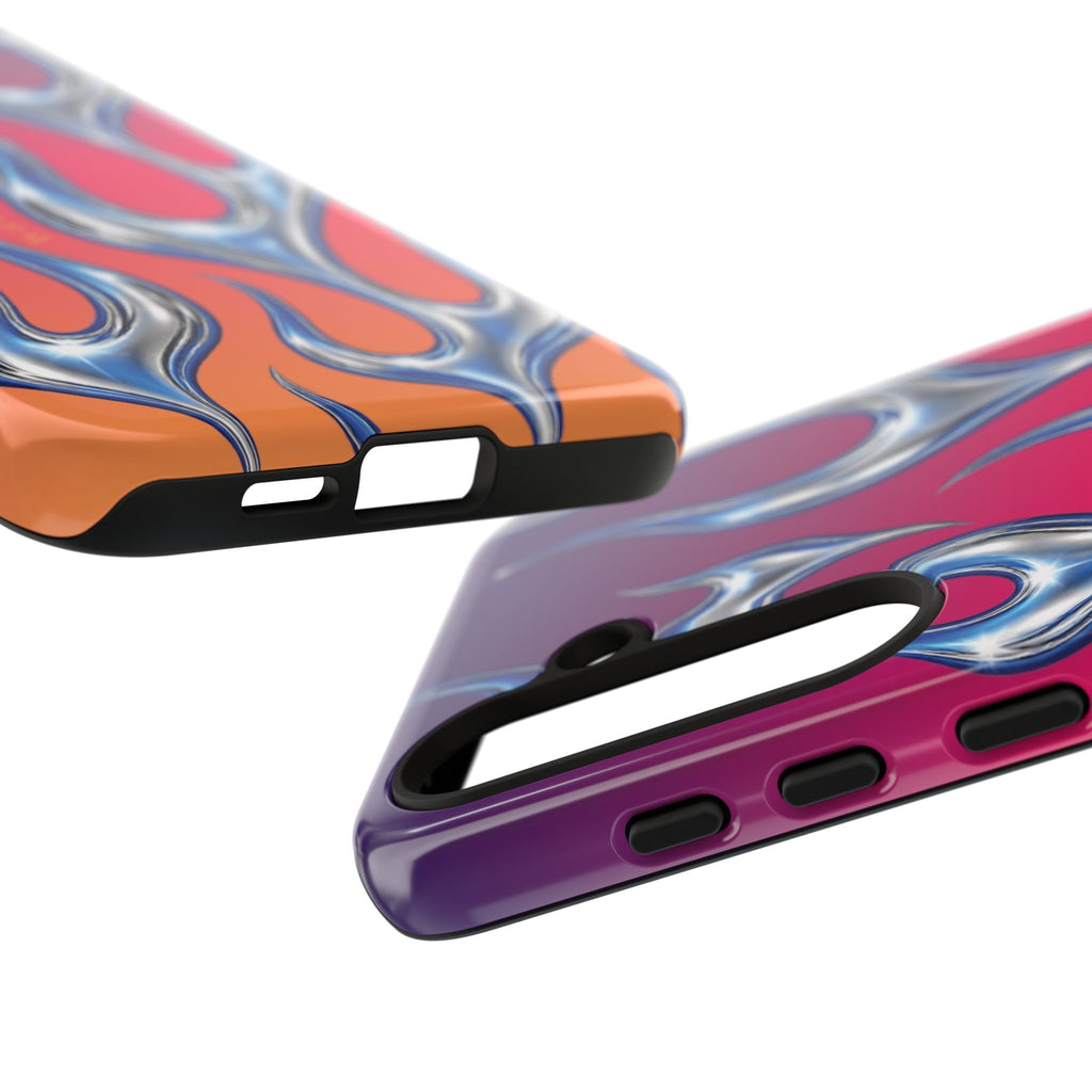 "CHROME FLAME" - Tough Case