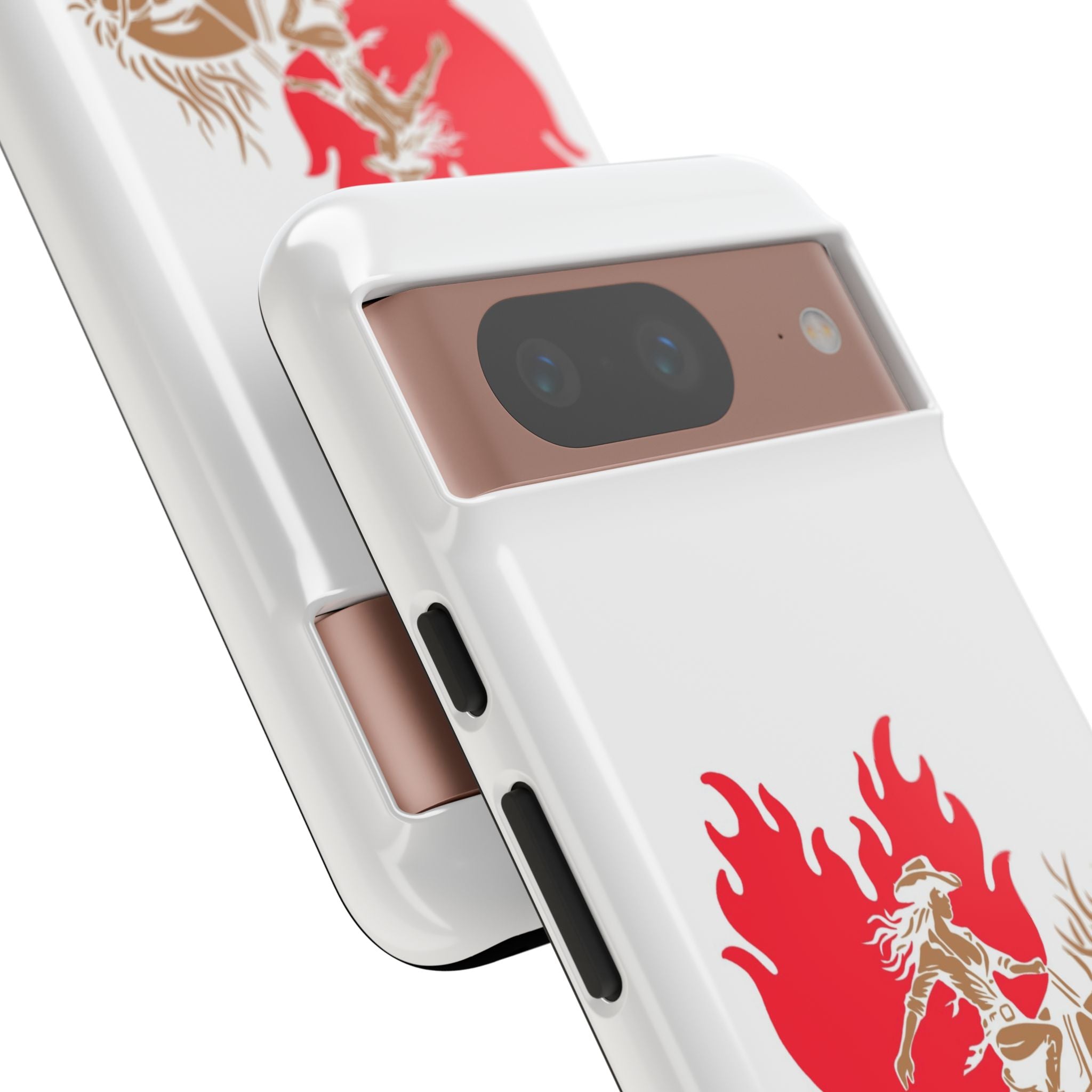 "HARD TO BREAK" Tough Case in WHITE