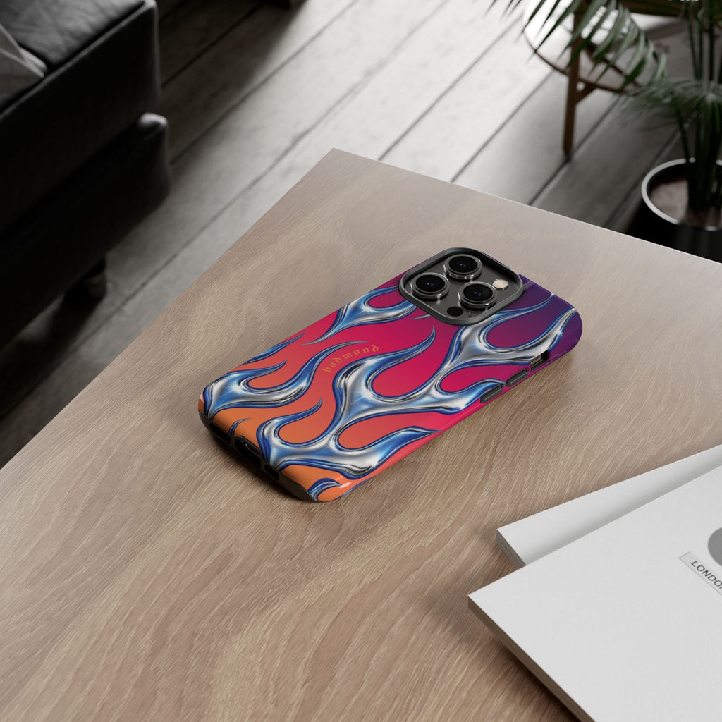 "CHROME FLAME" - Tough Case
