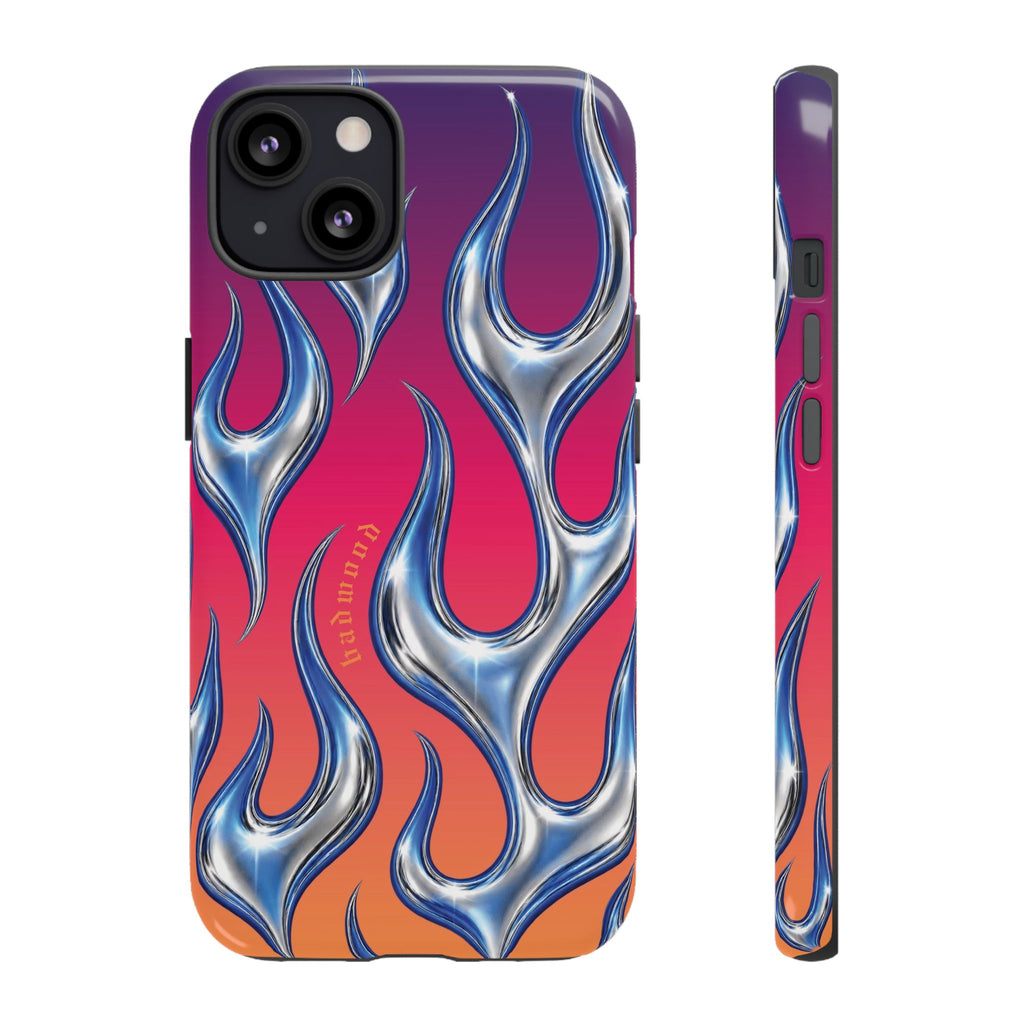 "CHROME FLAME" - Tough Case