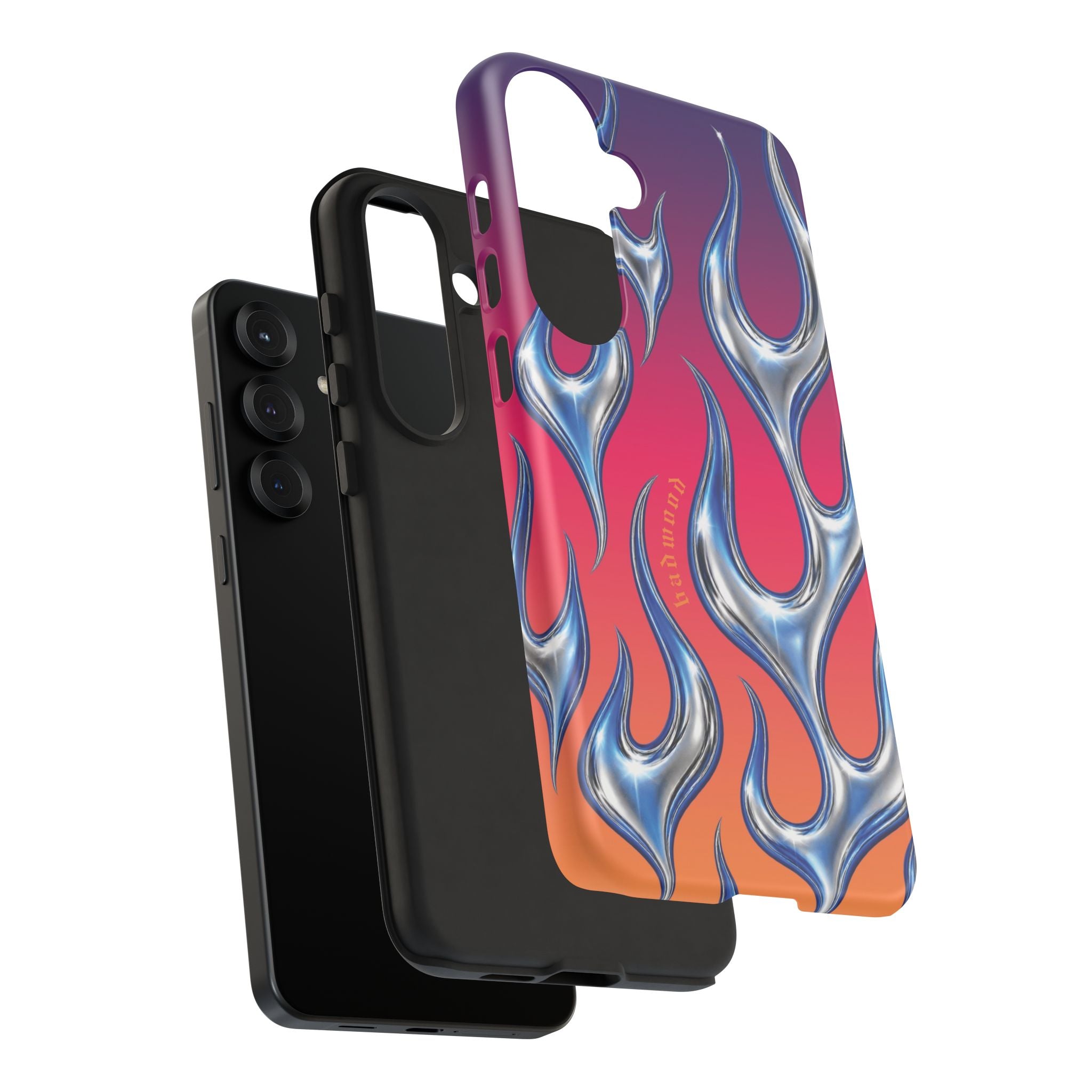 "CHROME FLAME" - Tough Case