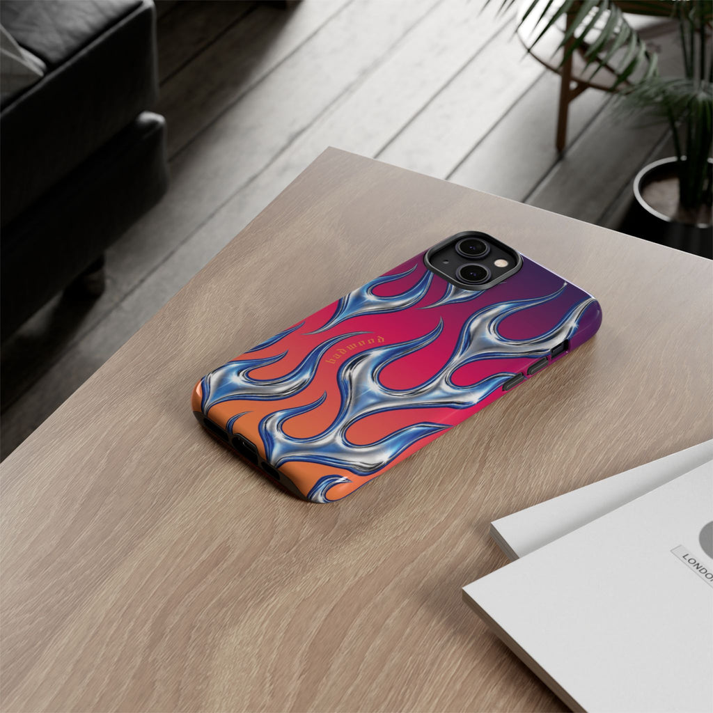 "CHROME FLAME" - Tough Case
