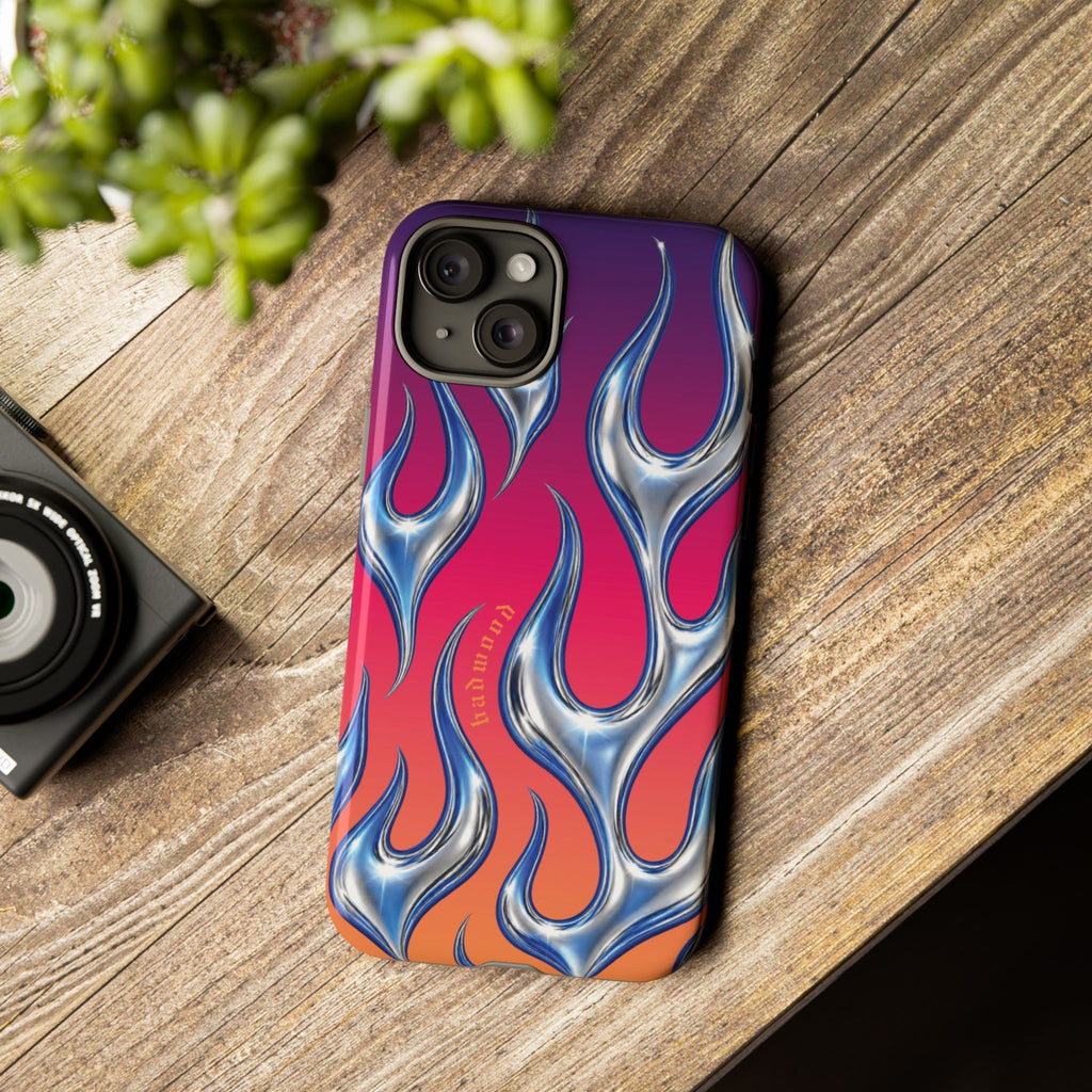 "CHROME FLAME" - Tough Case