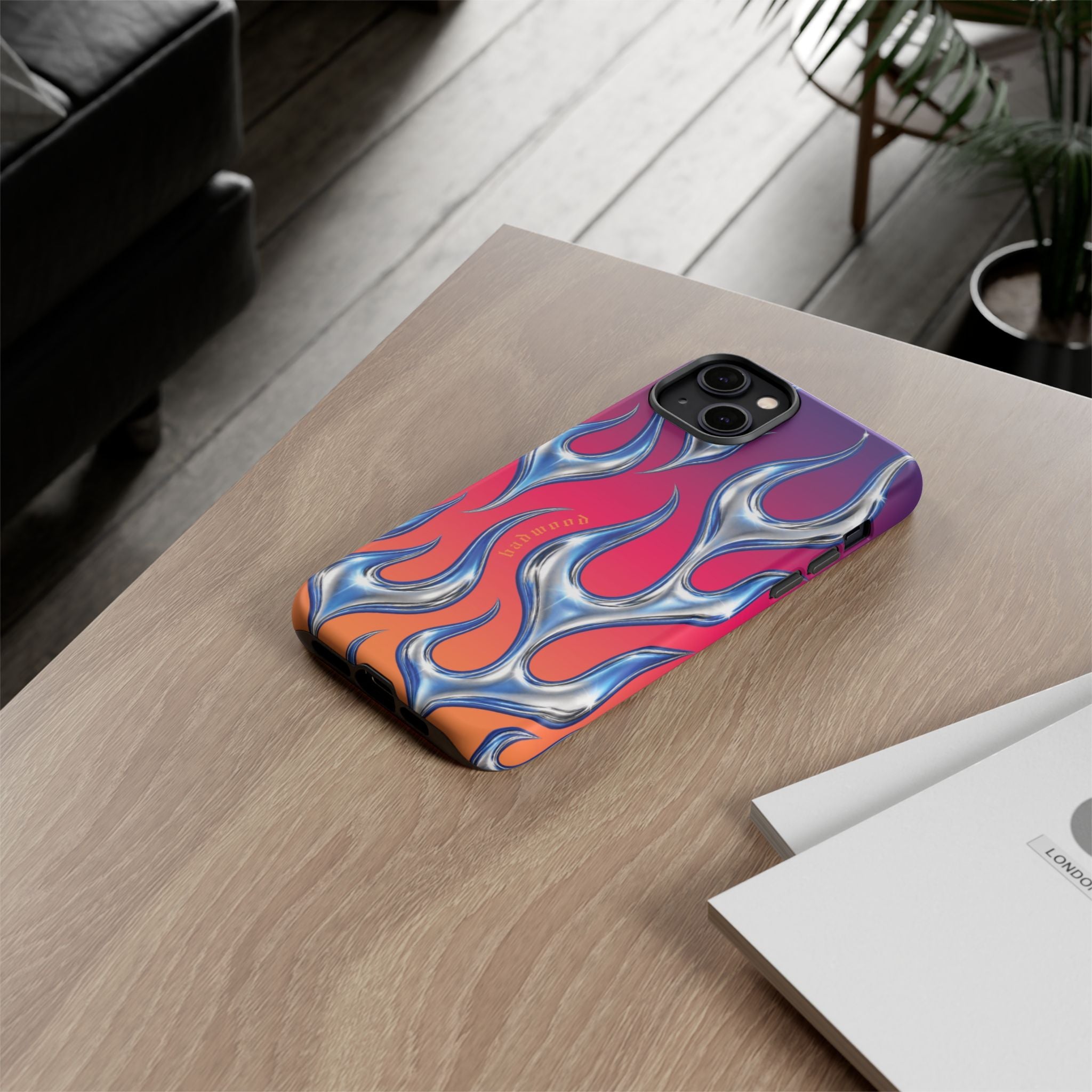 "CHROME FLAME" - Tough Case