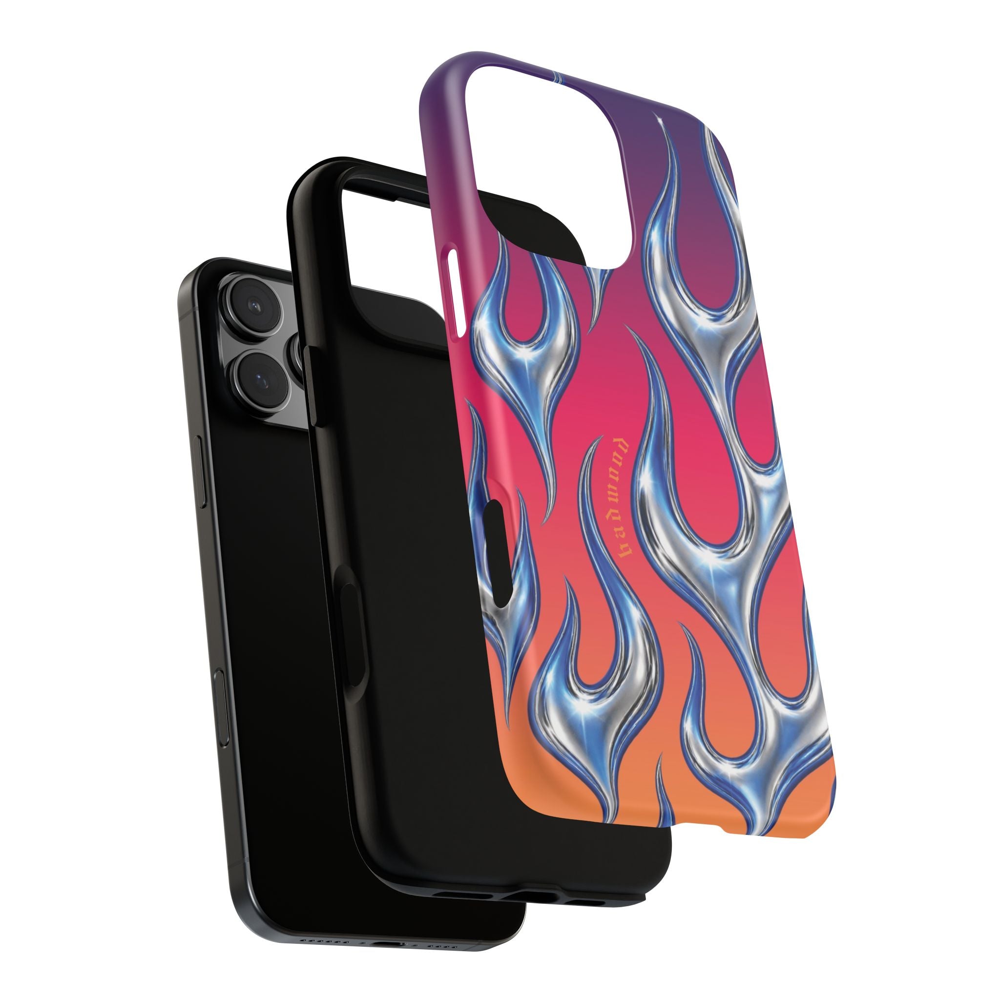 "CHROME FLAME" - Tough Case