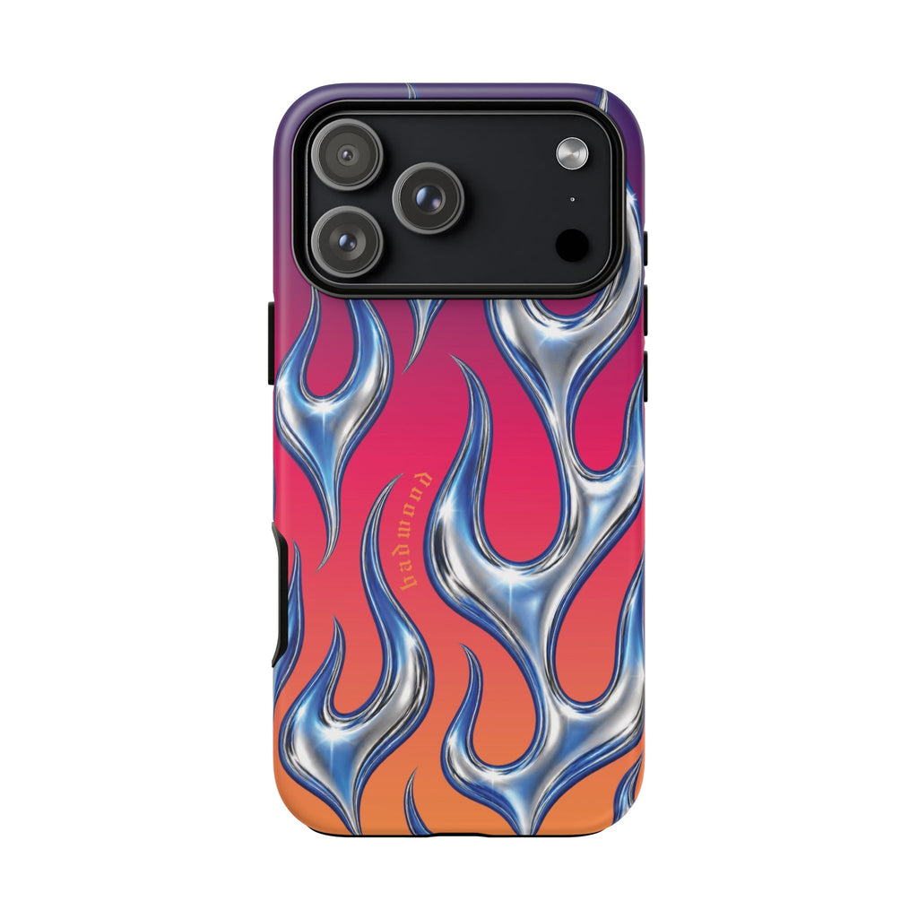 "CHROME FLAME" - Tough Case
