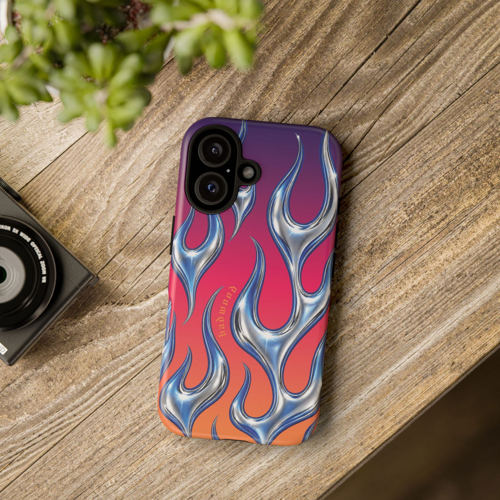 "CHROME FLAME" - Tough Case