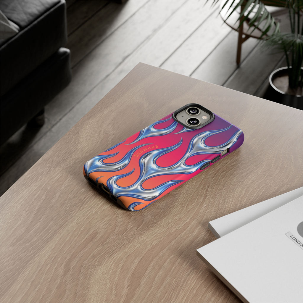 "CHROME FLAME" - Tough Case