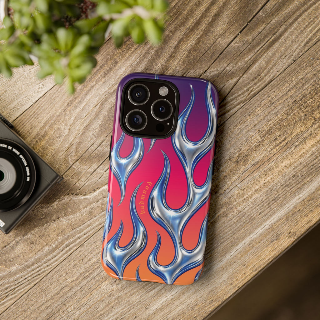 "CHROME FLAME" - Tough Case