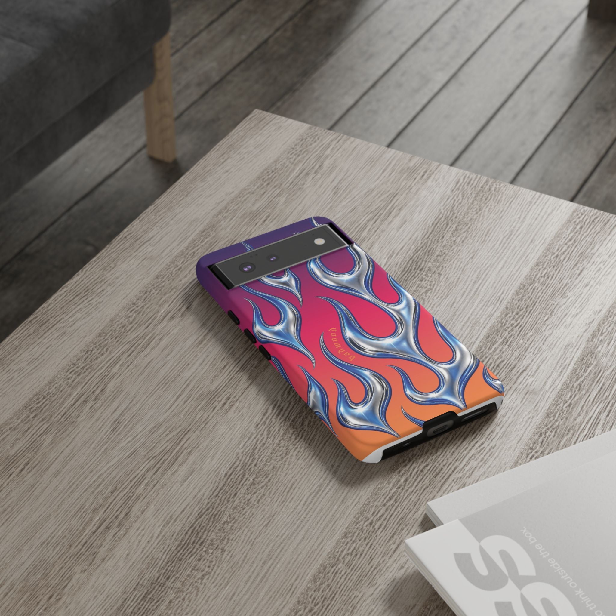 "CHROME FLAME" - Tough Case