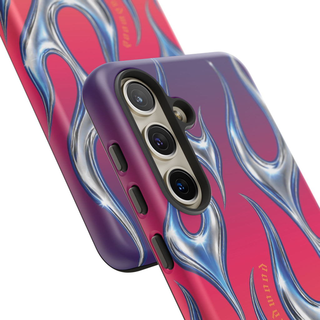 "CHROME FLAME" - Tough Case