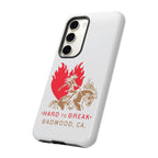 "HARD TO BREAK" Tough Case in WHITE