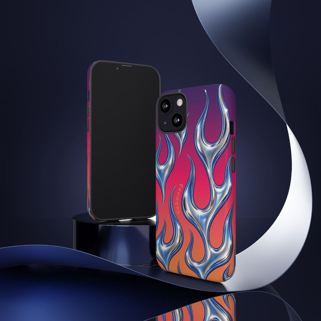 "CHROME FLAME" - Tough Case