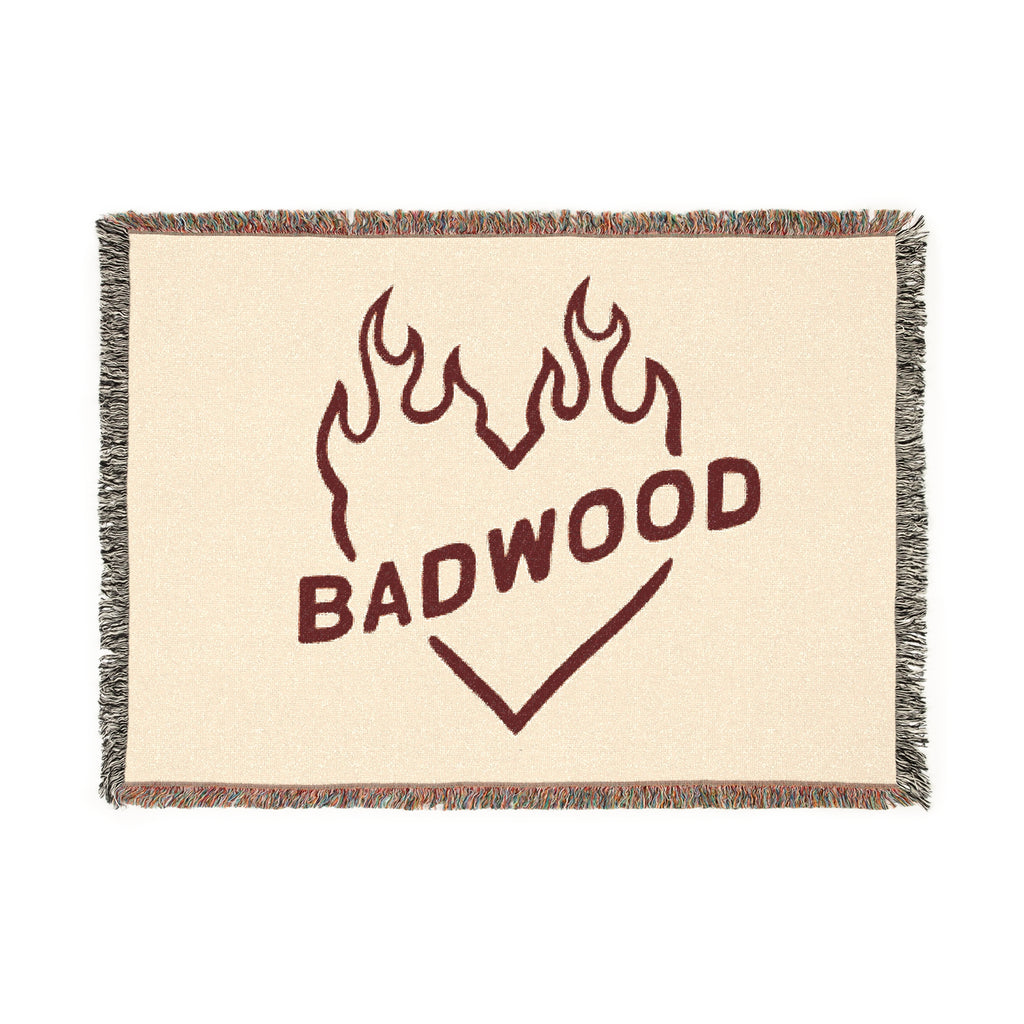 "FLAMES" Woven Blanket