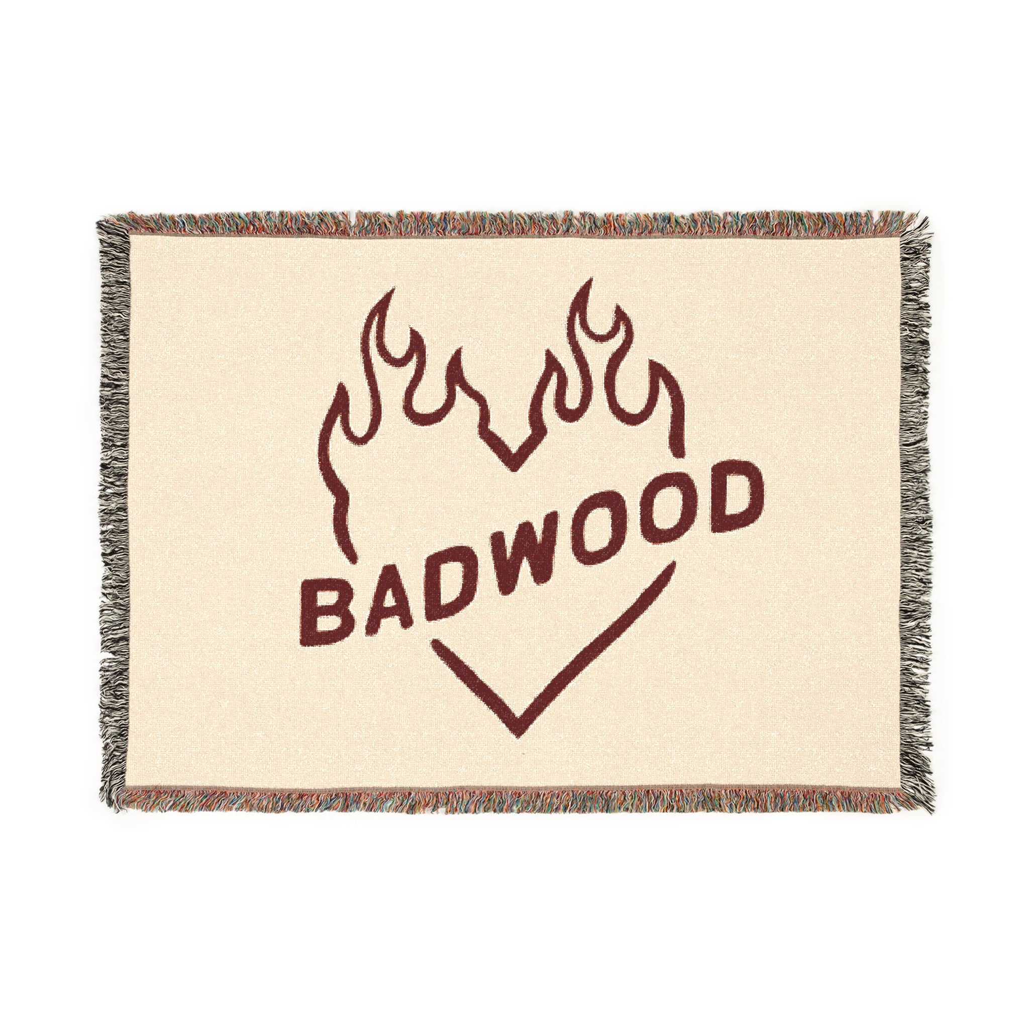 "FLAMES" Woven Blanket