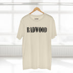 Badwood Graphic Tee — Ribbed Balaclava Back Print Cotton T-Shirt