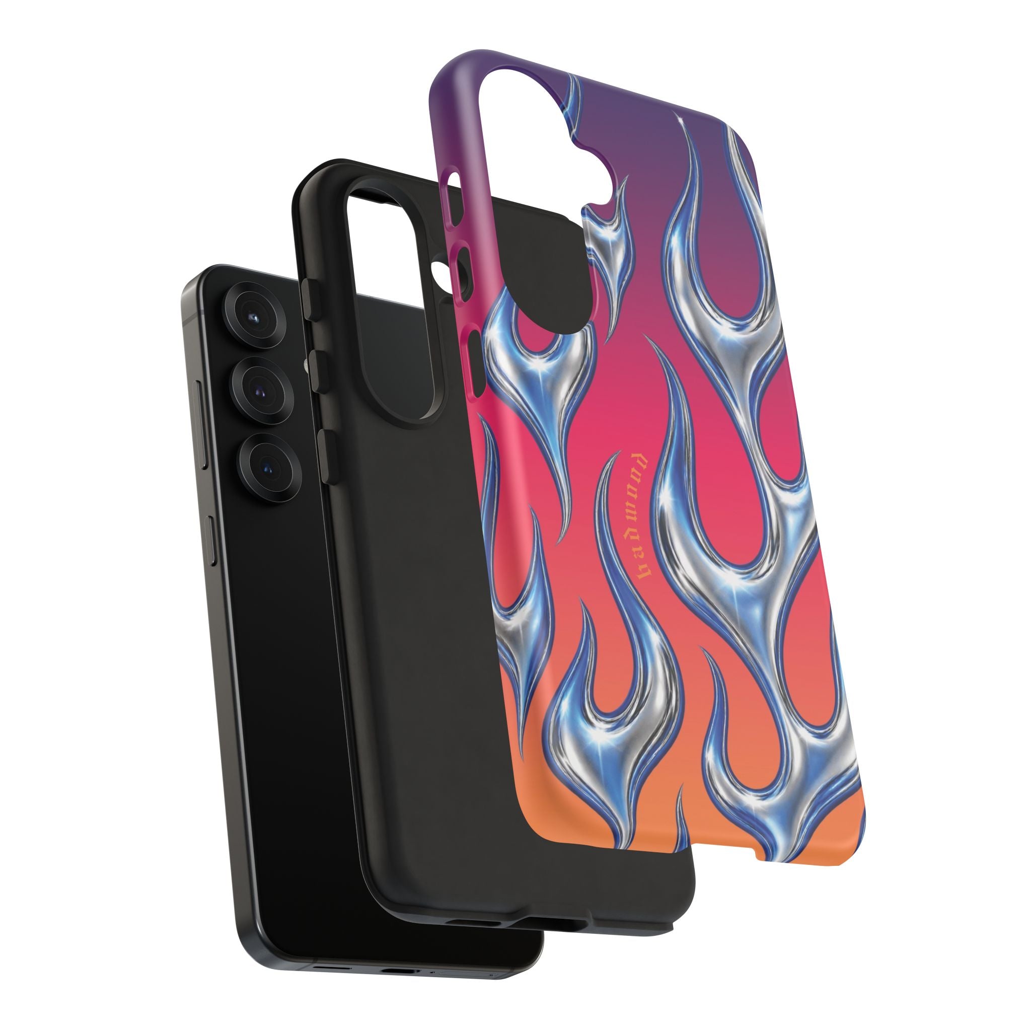 "CHROME FLAME" - Tough Case