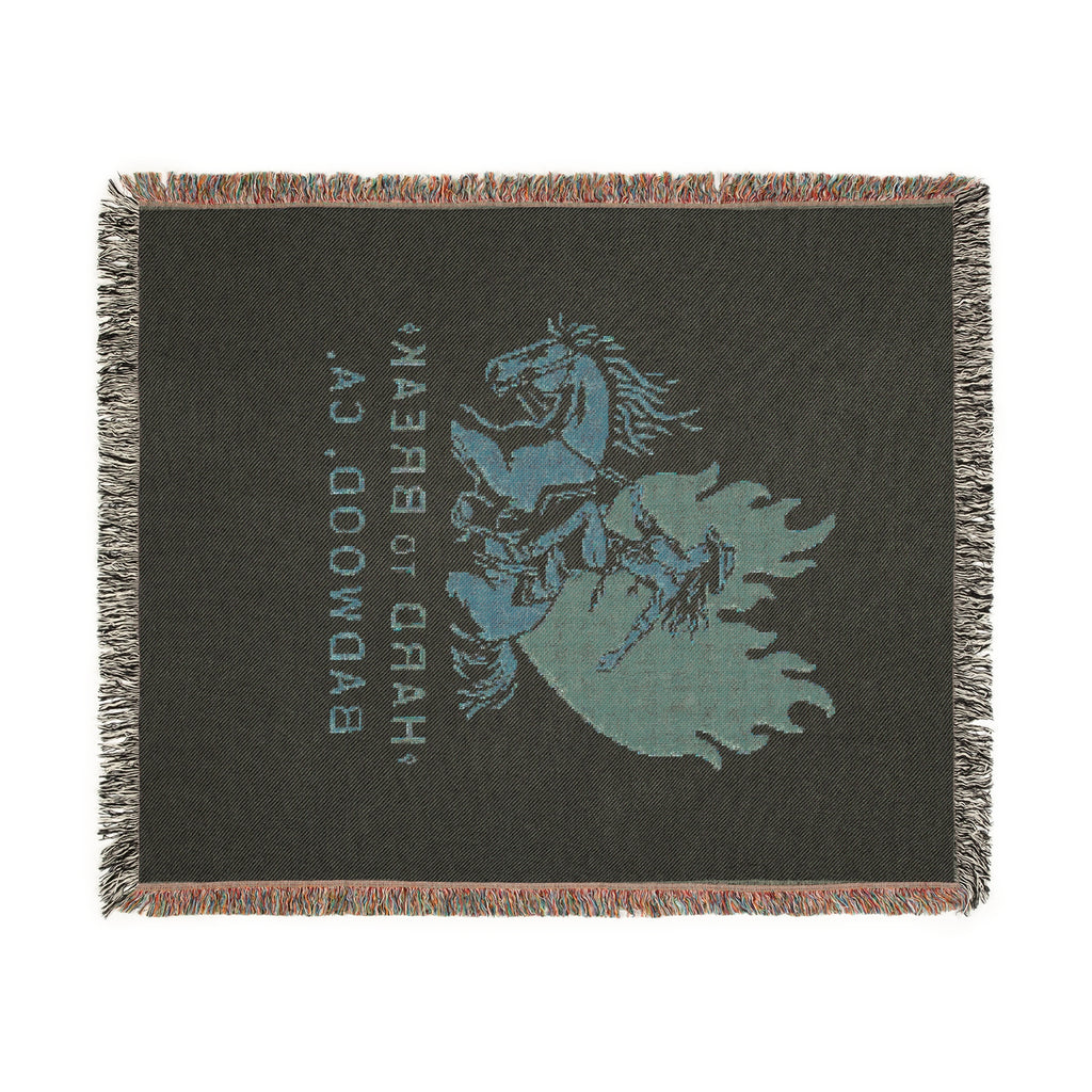 "HARD TO BREAK" Woven Blanket