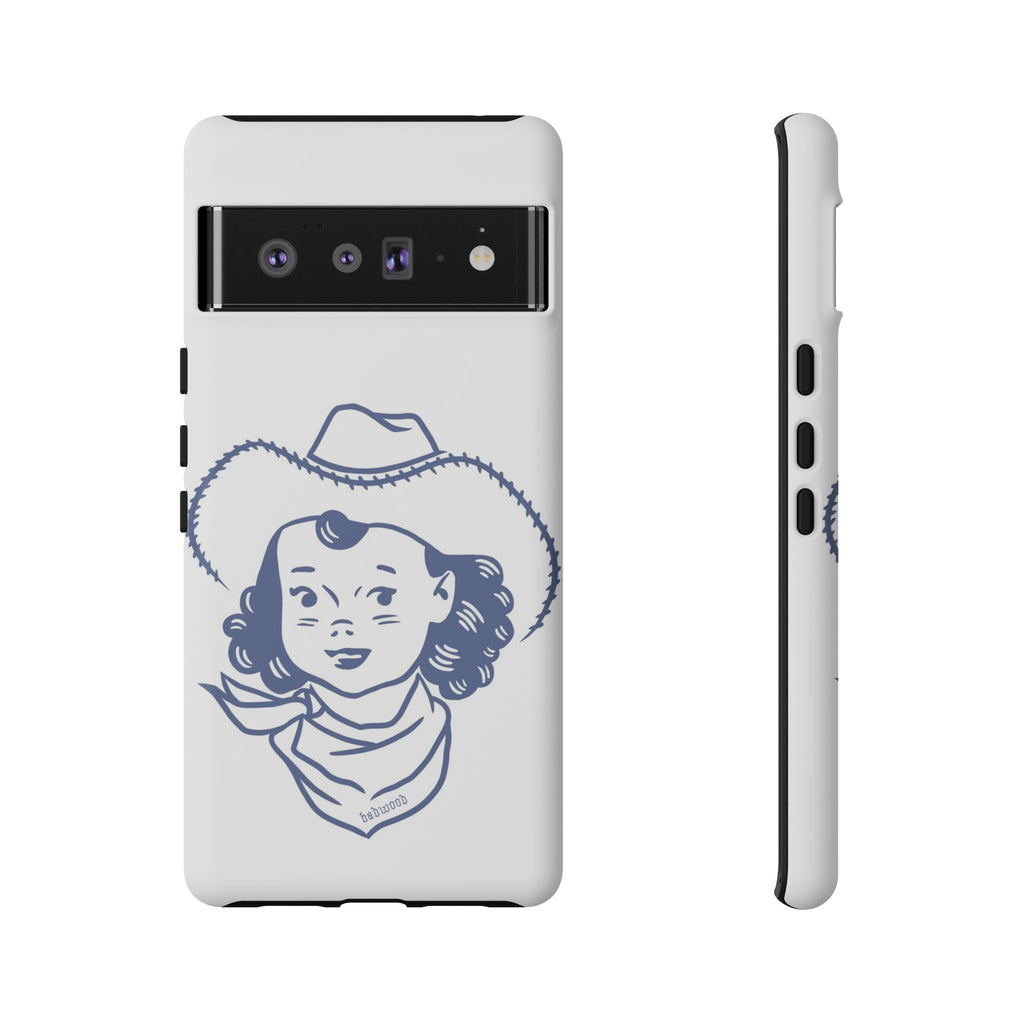 HARLOW - Phone Case in DENIM