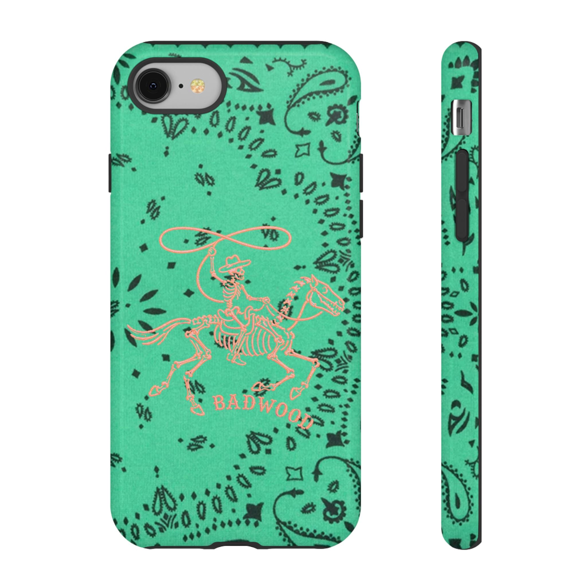 "LONG LIVE" - Tough Case in TEAL