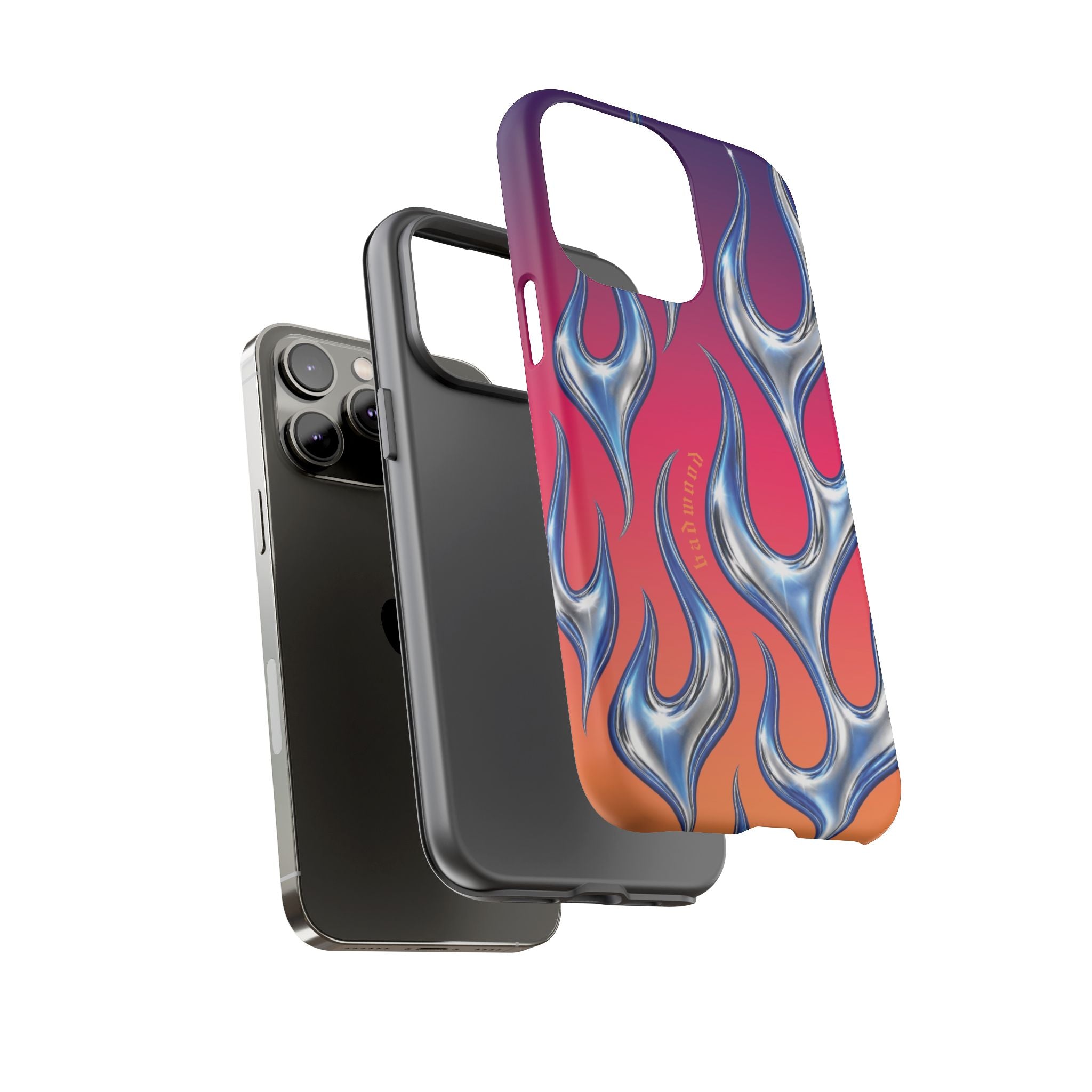 "CHROME FLAME" - Tough Case