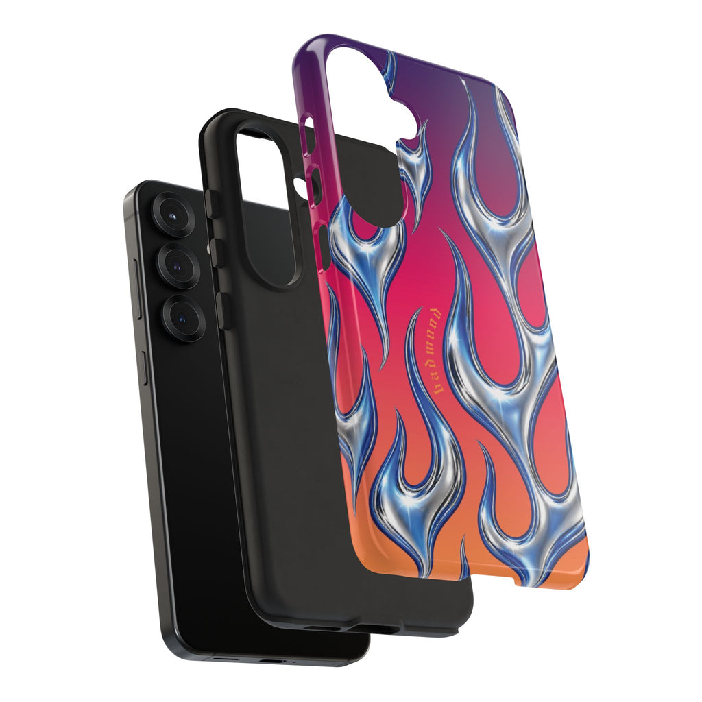 "CHROME FLAME" - Tough Case