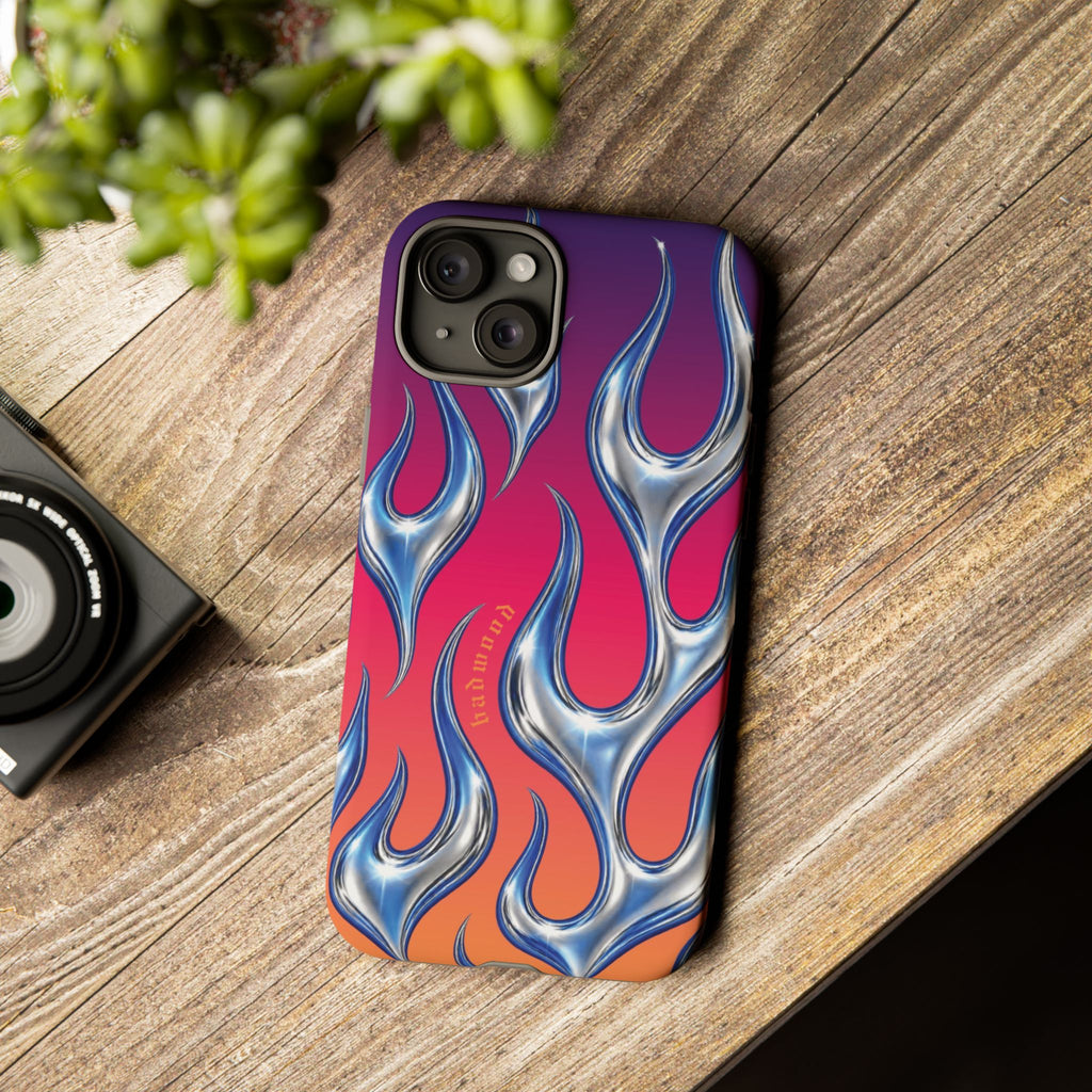 "CHROME FLAME" - Tough Case