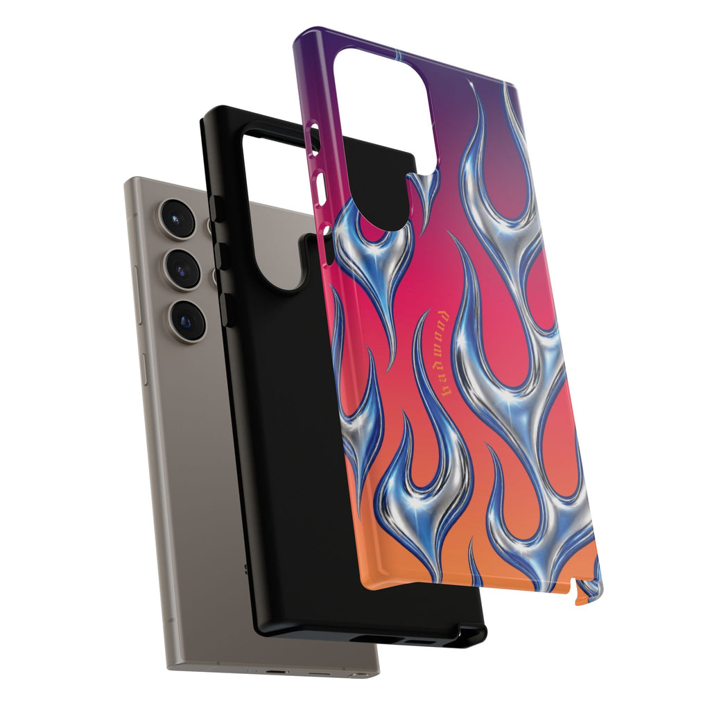 "CHROME FLAME" - Tough Case