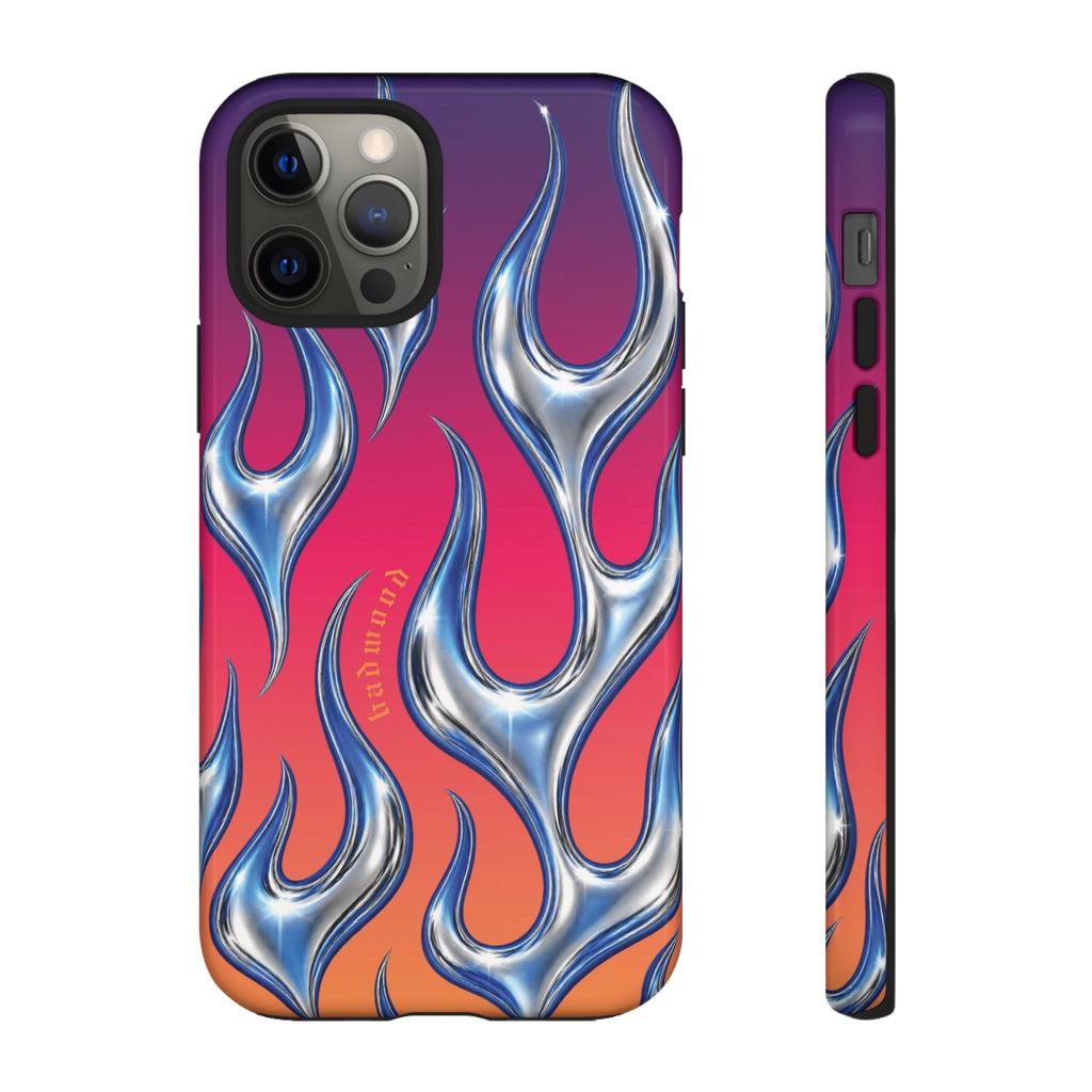 "CHROME FLAME" - Tough Case